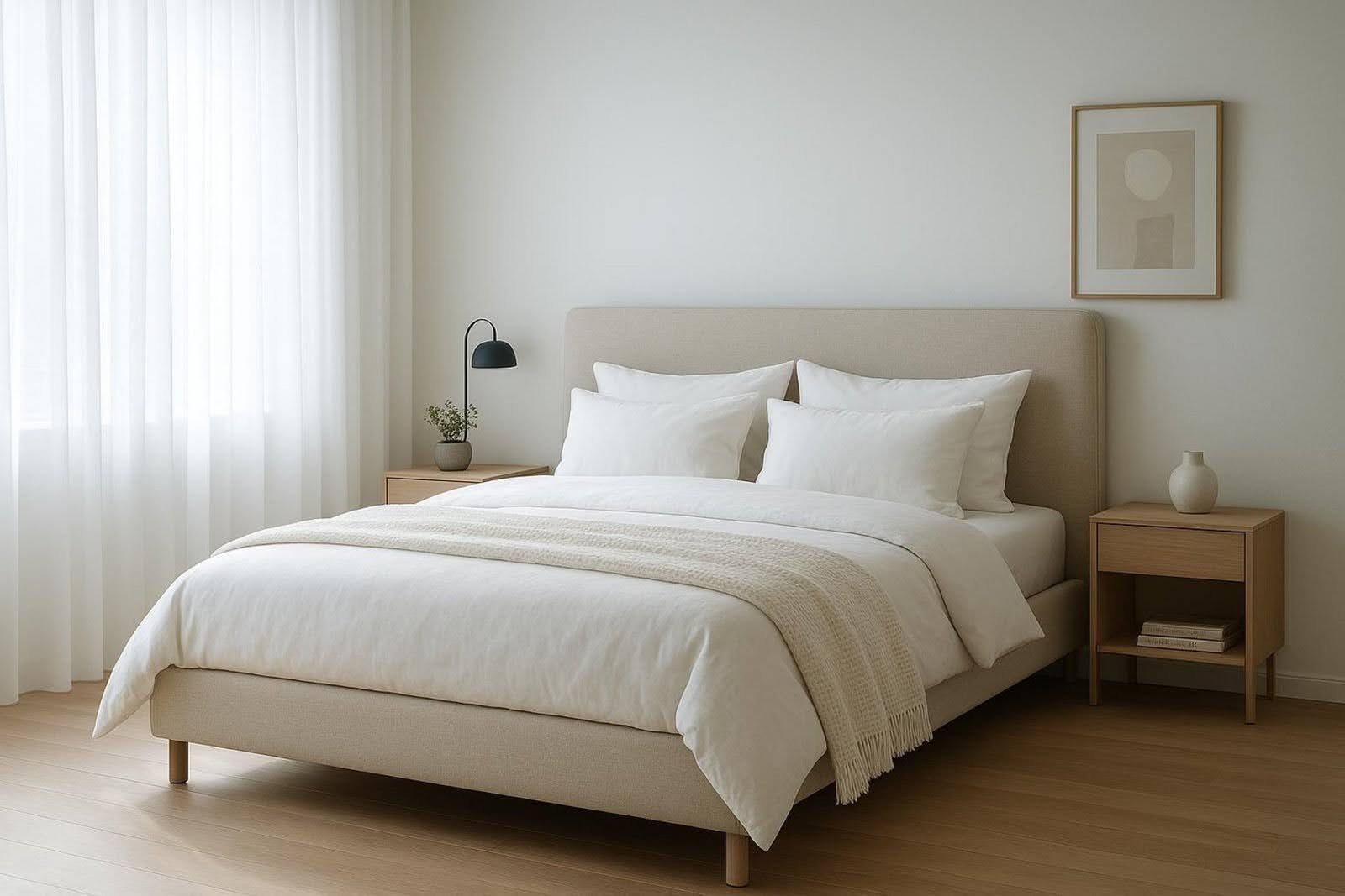 Polsterbetten-Designs, die Eleganz und Komfort vereinen