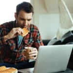 Snacken im Homeoffice